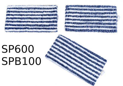 3 Wischtücher Universal geeignet zur Hartbodenpflege mit Vorwerk SP600, SPB100 und SP 7 