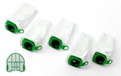 Hepa-Set FP 100 passend für Vorwerk Kobold VB100 (EBB100/SPB100) Akkusauger 