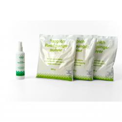 Reinigungsset geeignet für Vorwerk Teppichreinigung (3x Pulver 1x Fleckentferner) 