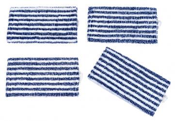 4 Wischtücher Universal geeignet zur Hartbodenpflege mit Vorwerk SP520 und SP530 