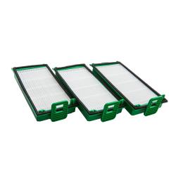 3er-Set Abluftfilter passend für Vorwerk Saugroboter VR7 