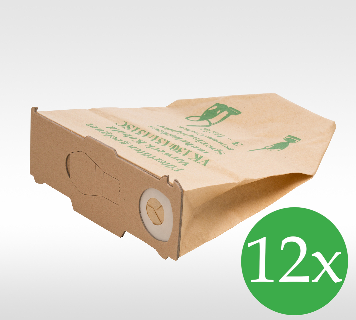 Artikelbild 1 des Artikels “Doppelpack -2x6 Filtertüten passend für Vorwerk Kobold 130 / 131 “