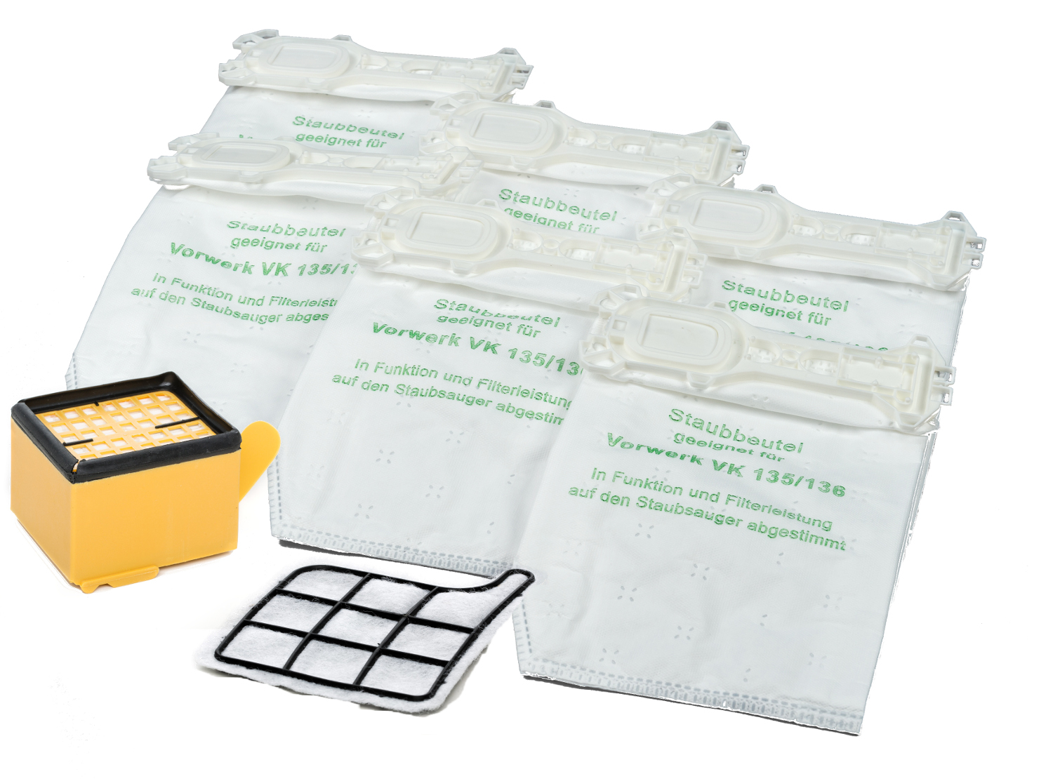 Artikelbild 1 des Artikels “HEPA-Set passend für Vorwerk Kobold 135 / 136 “